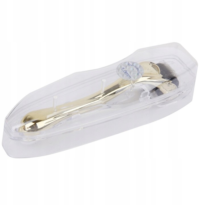 Derma Roller 540 Tytan 1,5 mm dermaroller Gold