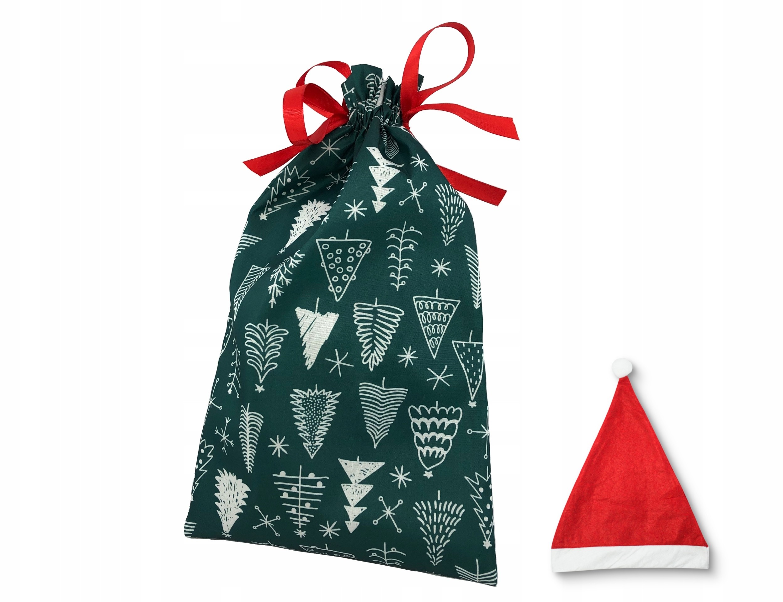 Worek na prezenty świąteczne 25x30