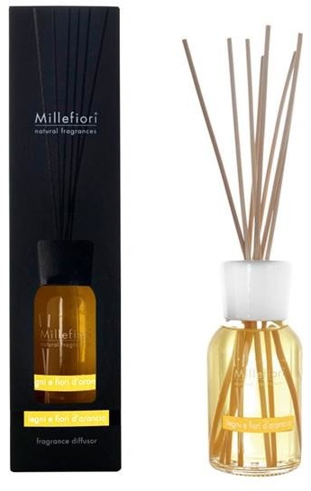Millefiori  Natural Fragrance Diffuser pałeczki zapachowe Legni e Fiori Darancio 100ml