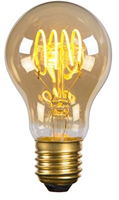 Lucide lucide lampa LED Bulb żarnik, szkło, 5 W, Amber 49042/05/62