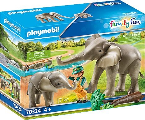 Playmobil Słonie na zewnątrz 70324 70324