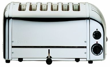 DUALIT Dualit Vario toaster 2  6 przez szczelinę, rożne. Kolory, chrom 60165_chrom