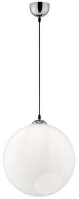 RL CLOONEY Biała śr. 35cm. E27 Lampa wisząca R30071901