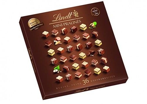 Lindt Bombonierka Mini Pralines 165g brązowa 044D-35973