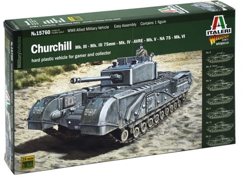 Italeri WWII Churchil Mk.III/IV/A 15760