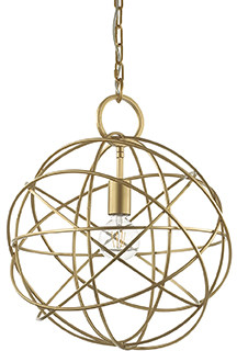 Ideal Lux Lampa wisząca żyrandol Konse SP1 155968 oprawa wisząca złota 155968