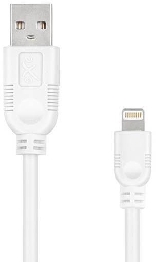 eXc mobile Pozostali Kabel lightning Whippy 0,9m biały odbierz w Warszawie Faktura VAT 23% Polska gwarancja MO-EC-F176