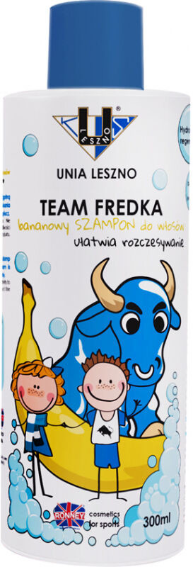 UNIA LESZNO UNIA LESZNO KIDS Szampon do włosów BANANOWY, 300 ml 5060589155350