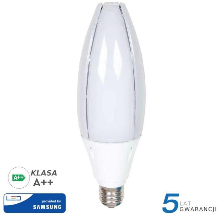 V-TAC Żarówka LED SAMSUNG CHIP 60W E40 A++ VT-260 4000K 4800lm