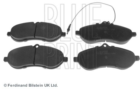 BLUE PRINT Zestaw klocków hamulcowych, hamulce tarczowe ADT342206