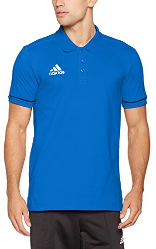 Adidas Tiro 17 męska koszulka polo, niebieski, s BQ2683