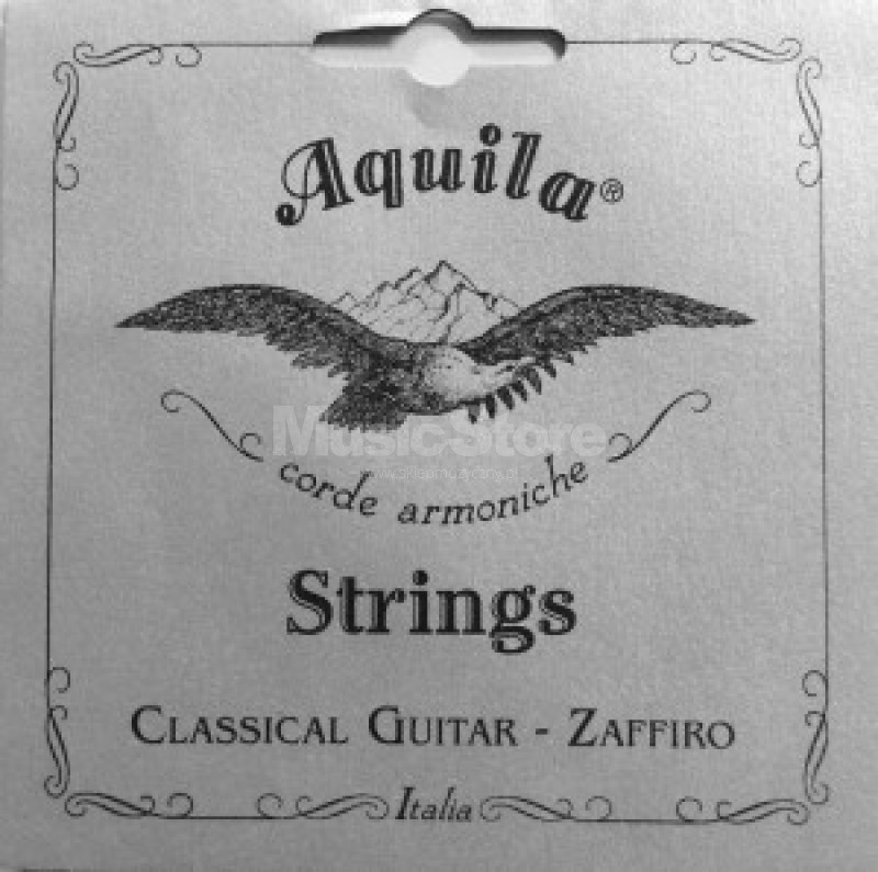 Aquila Corde Armoniche 129C - Zaffiro, Classical Guitar String Set, Normal Tension