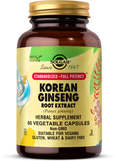Solgar Korean Ginseng Root Extract SFP (60 kaps.)