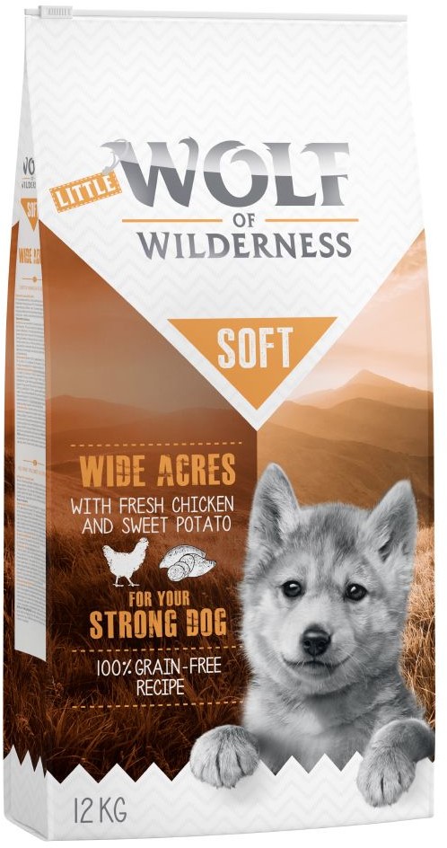 Wolf of Wilderness Junior Soft Wide Acres 1 kg