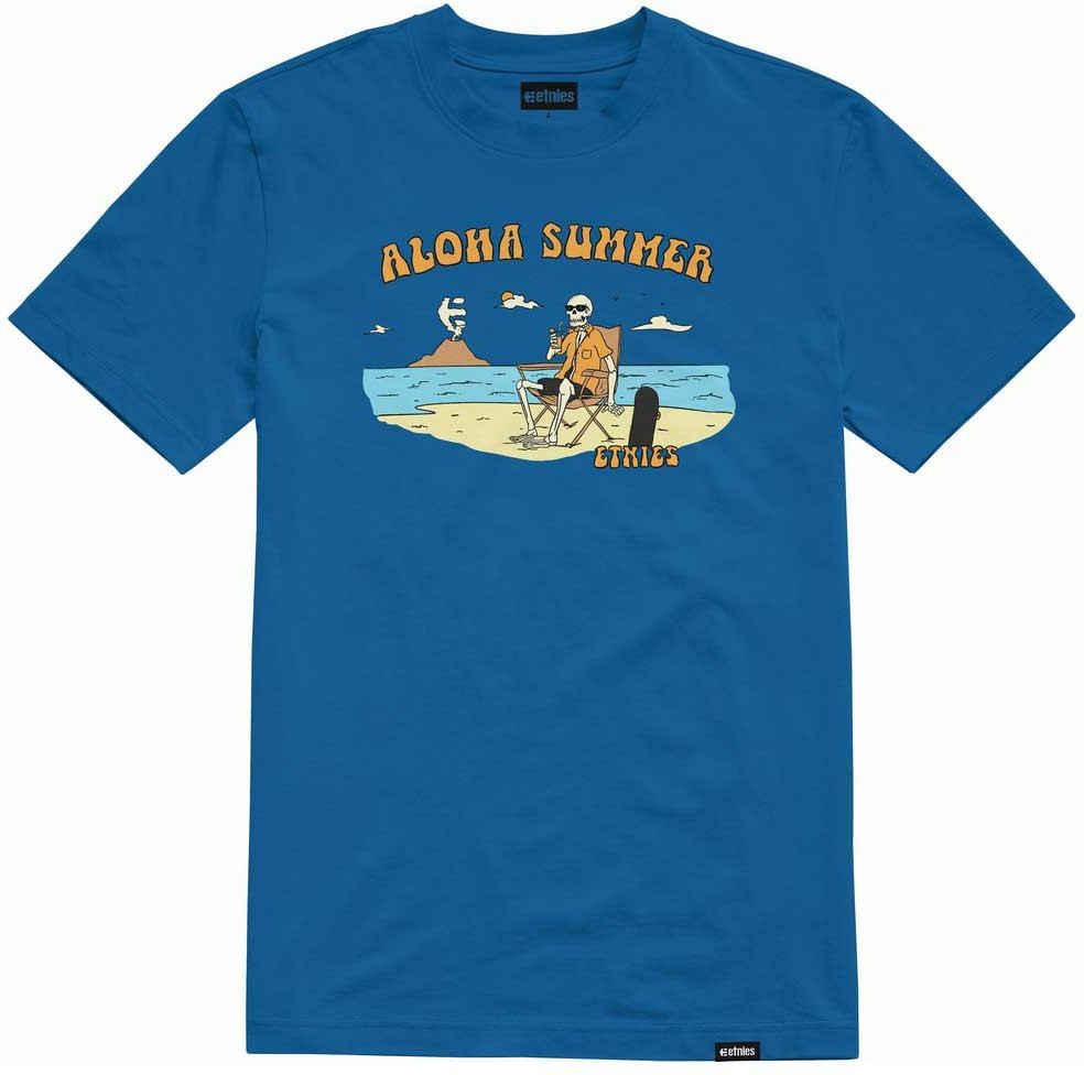 Etnies t-shirt ALOHA SUMMER TEE Royal