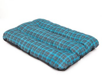Hobbydog Materac Eco Prestige dla Psa niebieska krata R1 o wymiarach 90 cm x 60 cm R1 ECPNIK11