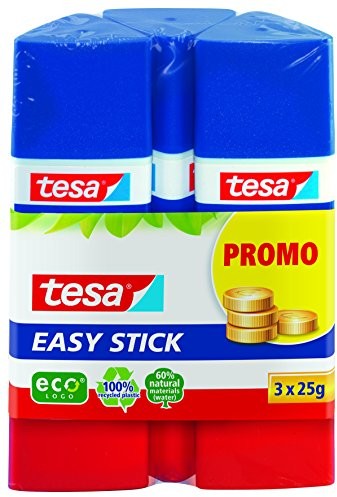 tesa TESA 57047 Easy Stick ecoLogo 3 X 25 G Promo 3 X 25 G 57047