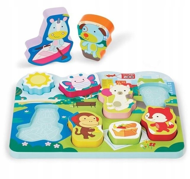 Skip Hop Puzzle Sorter Zoo Park