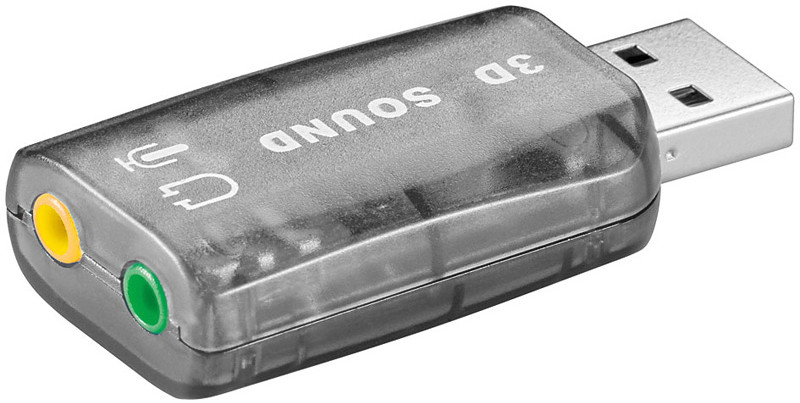 MicroConnect Adapter USB USB Soundcard 2.0 68878