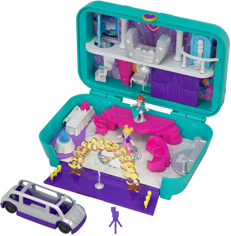 Mattel Polly Pocket Ukryte światy Party Time FRY41