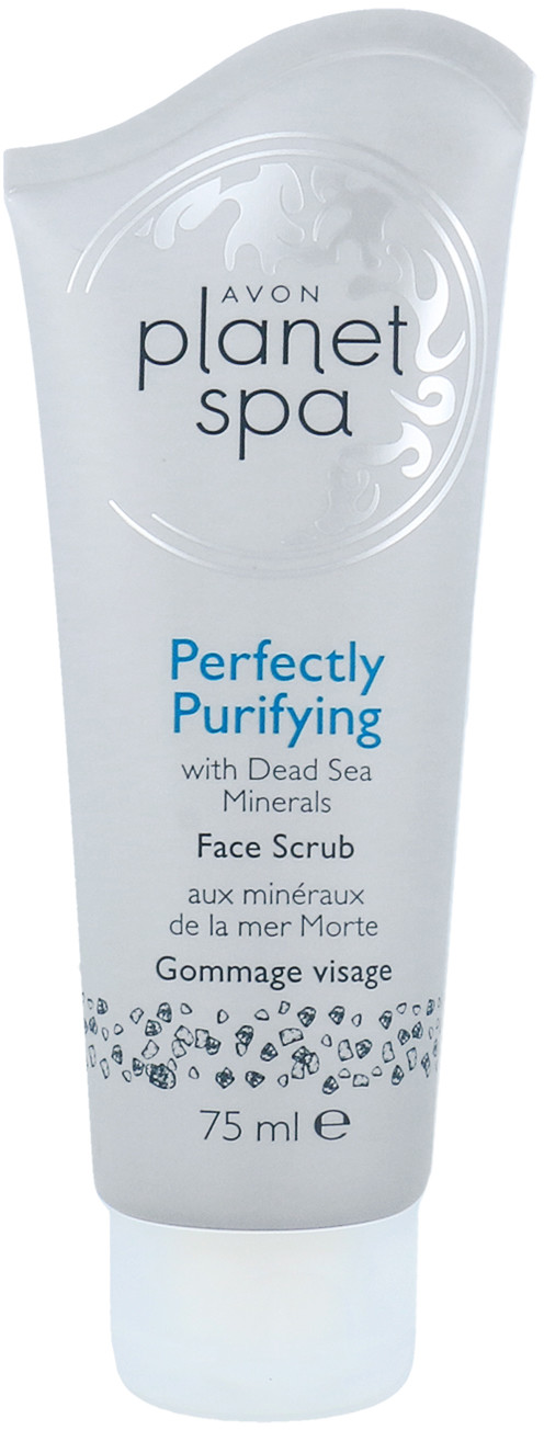 Avon Planet Spa Face Scrub Głęboko Oczyszczający Peeling Do Twarzy Z Minerałami z Morza Martwego 75ml