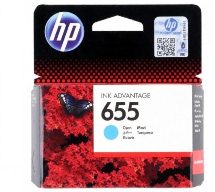 HP HP Tusz nr 655 CZ110AE Cyan 600str
