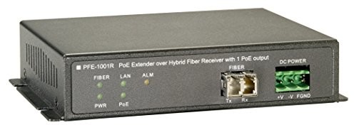 LevelOne PFE-1001R PoE Outdoor AV Receiver over Hybrid Fiber z wyjściem 1 PoE PFE-1001R