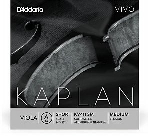 D'Addario D'Addario Kaplan Vivo Struna do altówki A Short Medium Tension KV411 SM