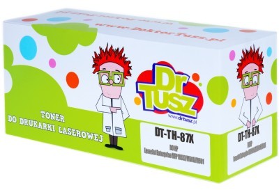 DrTusz Toner Zamiennik 87X do HP CF287X) Czarny