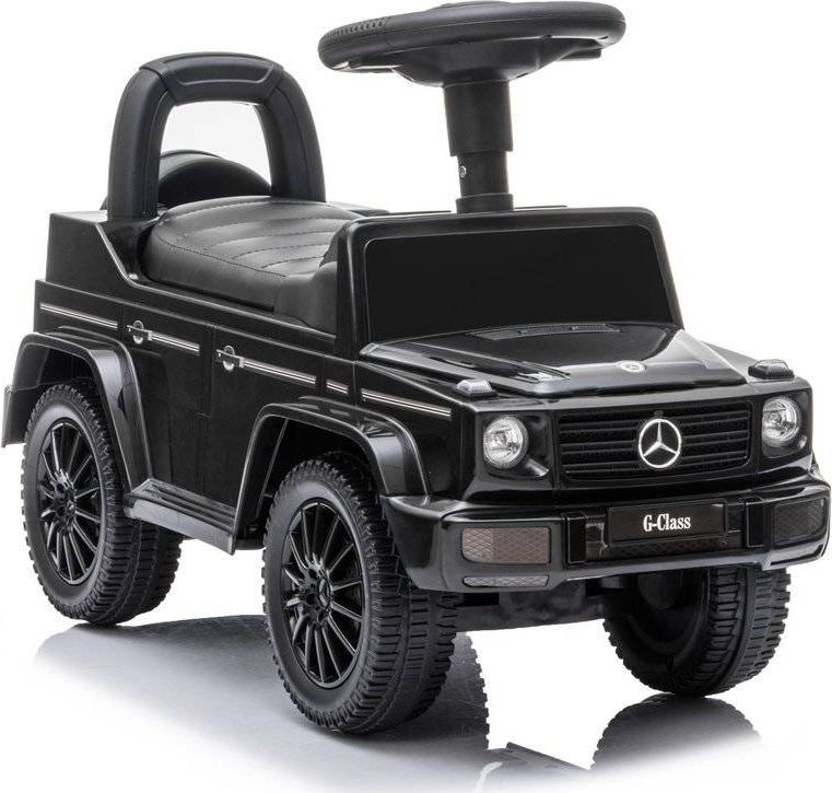 Import LEANToys Jeździk Mercedes G-Class 652 Czarny Dźwięk Klaksonu Silnika LT-7664-0