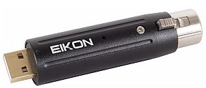 Eikon EIKON EKUSBX1 UNIWERSALNY INTERFEJS AUDIO USB - XLR EKUSBX1