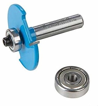 Silverline 249157 frez do płaskich kołków rozporowych 8 mm nr 10 i 20, niebieski