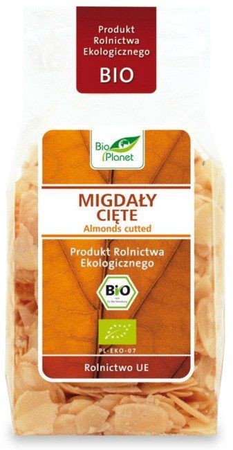 Bio Planet Migdały Cięte Płatki 100g - EKO