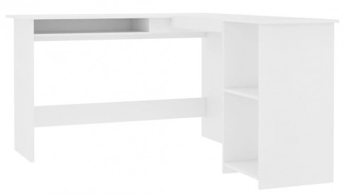 Białe duże biurko narożne S9-W00