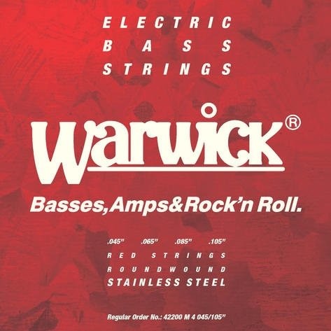 Warwick RED Strings Stainless Steel .045-.105
