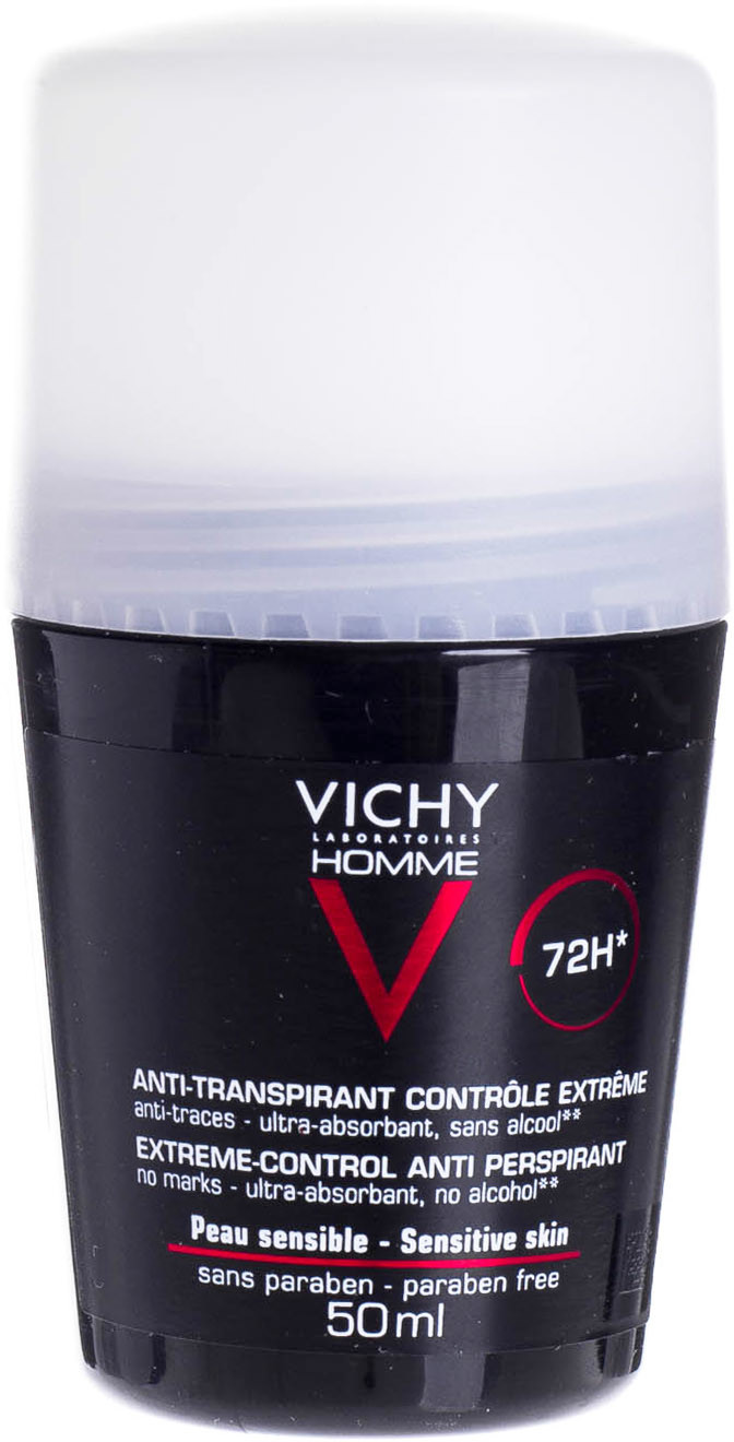 Vichy Homme Dezodorant Extreme Control Roll- On dezodorant w kulce dla mężczyzn 72h 50ml