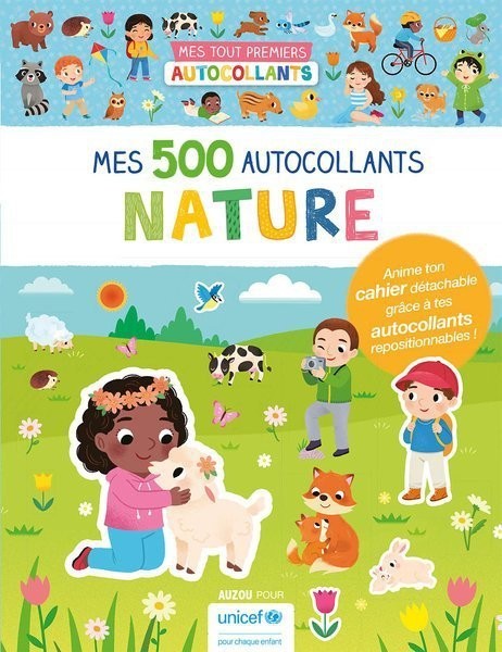 AUZOU Auzou - Auzou Zeszyt z Naklejkami Natura 91759