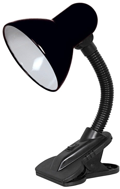 Top Light Lampa z klipsem 1xE27/60W/230V czarny