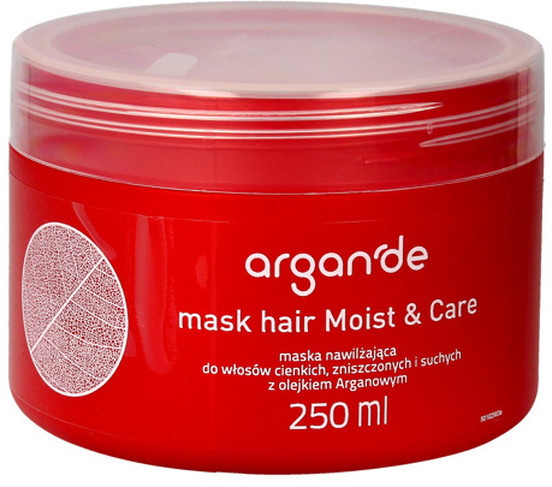 Stapiz Stapiz Argande Moist & Care Mask Nawilżająca maska z olejkiem arganowym do włosów cienkich zniszczonych i suchych 250ml