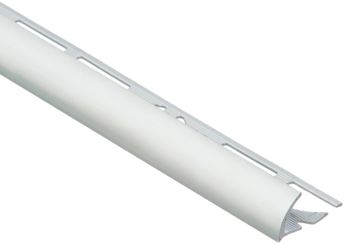 Cezar Profil krawędziowy owalny PKO srebrny C-0 10 mm x 2500 mm
