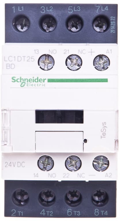 Schneider Electric Stycznik mocy 25A AC1 4P 24V DC 1Z 1R LC1DT25BD LC1DT25BD