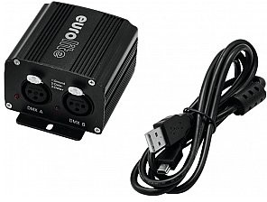 Eurolite USB Interface 2x512 DMX/Artnet incl. 64x DMX512 Control Software 51860171