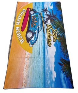 Topcotton Ręcznik plażowy 100x180 z mikrofibry PLAŻA 7