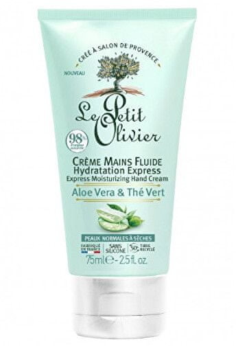 Le Petit Olivier Nawilżający krem do rąk z Aloe Vera Express Moisturizing Hand )Cream Express Moisturizing Hand ) 7