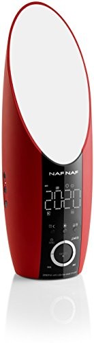 Naf Naf NAFNAF Zen, źródeł światła budzik, MP3-radio, USB, wejście AUX-IN, różne kolory czerwony 3606845207740