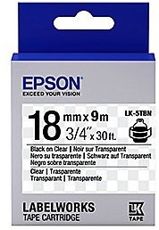 Epson Ribbon LK-5TBN przezroczysty/ Black C53S655008