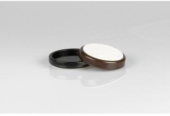 Podstawek pod pianino z tworzywa czarny z filcem 60mm
