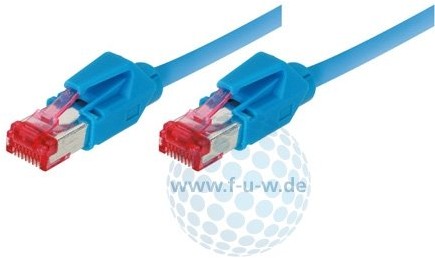 Tecline 71830B Category 6 A Patch kabli Ethernet (S/FTP, PiMF, EIA/TIA, Class EA, 30 m) Niebieski 4048889013380