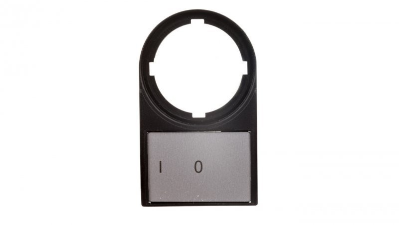 Eaton Tabliczka opisowa 0-I 50x30mm czarna prostokątna M22S-ST-X88 216485 216485
