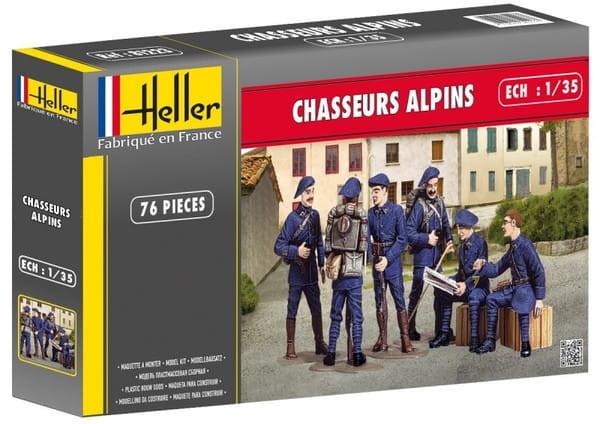 HELLER Chasseurs Alpins 81223